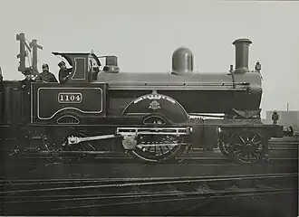 Lokomotive Nr. 1104 Sunbeam