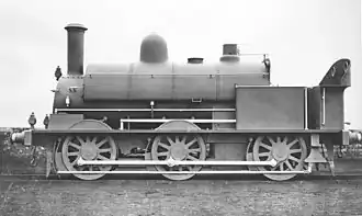 LNWR Special Tank bei Ablieferung