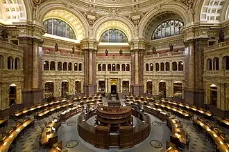 Lesesaal der Library of Congress