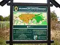 Übersichtstafel des LSG Wildenfelser Zwischengebirge