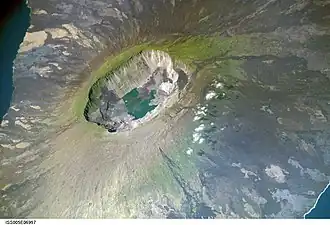 Luftbild, aufgenommen 2007 von der ISS