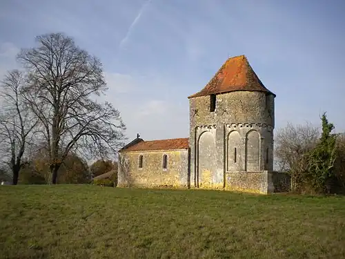 Die Kirche Saint-Fiacre in La Chapelle-Pommier