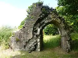 Ruine der Burg Joyeuse Garde