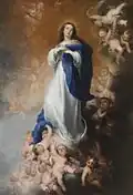 Unbefleckte Empfängnis (sogen. Inmaculada de Soult), 1678 – Murillo schuf zwei Dutzend Versionen dieses Gemäldes