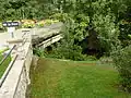 Brücke über den Gland bei La Neuville-aux-Joûtes