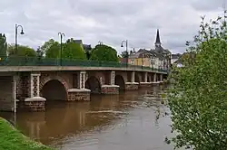 Brücke über die Sarthe in La Suze-sur-Sarthe