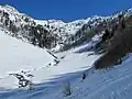 Vallon d'Arbi im Winter
