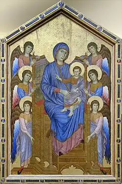 Maestà aus San Francesco in Pisa, um 1275–1300, Louvre, Paris