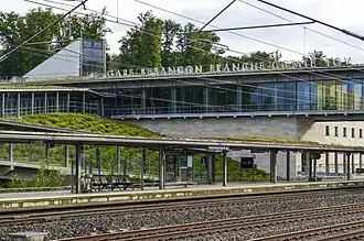Der Bahnhof im Mai 2024