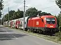 ÖBB 1116 + Doppelstock-Wendezug in Laa a.d.Th.