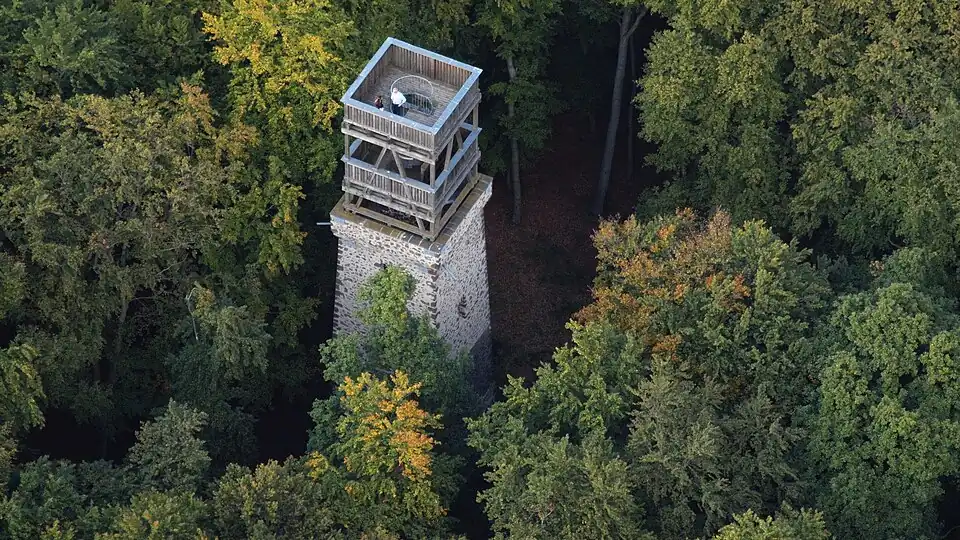 Lydiaturm, Luftaufnahme (2014)