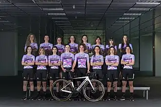 Mannschaftsfoto Laboral Kutxa-Fundación Euskadi