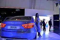 Heckansicht vom Konzeptfahrzeug