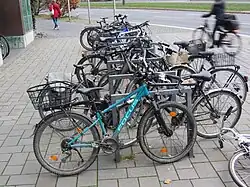 längsversetztes Parken
