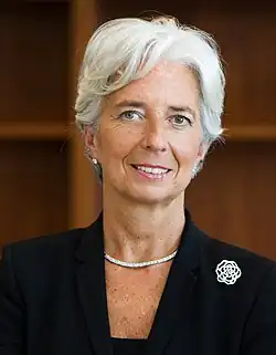 Christine Lagarde (2019–) (Frankreich&nbsp;Frankreich)