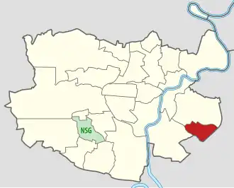 Lage von Forstfeld in Kassel