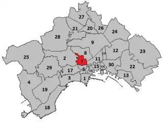 Lage von Avvocata in Neapel