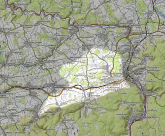 Lage des Wellands in der Ostalb