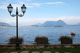 Promenade, Blick auf Verbania