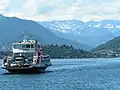 Autofähre von Intra nach Laveno