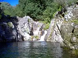 Wasserfall im Adrão bei Soajo