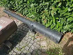 Eine von zwei Kanonen in Mölln