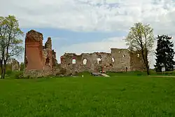 Ruinen der Burg Laiuse