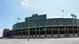Lambeau Field, das Stadion der Green Bay Packers (2011)