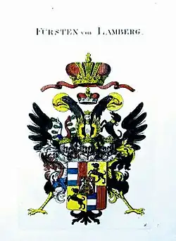 Wappen der Fürsten von Lamberg