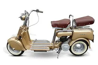 Lambretta Modell B 125&nbsp;cm³ (1949)[16]