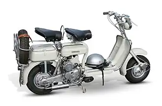 Lambretta Modell D 123&nbsp;cm³ (1951–1956)[18]