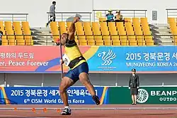 Júlio César de Oliveira warf den Speer in der Qualifikation auf 79,81&nbsp;m und schied damit&nbsp;aus