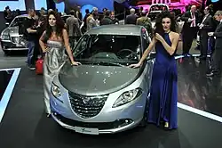Lancia Ypsilon mit Bi-Colore-Lackierung