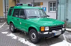 Land Rover Discovery der Bundespolizei