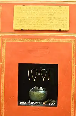 sehr reiche Bestattung einer Germanin aus der Mitte des 1. Jahrhunderts n. Chr.