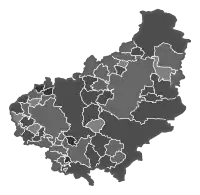 Stimmenmehrheit nach Gemeinden im 2. Wahlgang