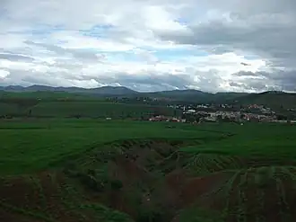 Landschaft bei Rommani (März 2018)