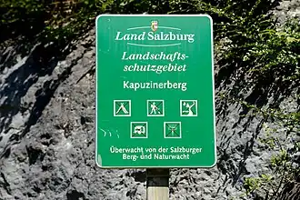Landschaftsschutzgebiet Kapuzinerberg seit 1973