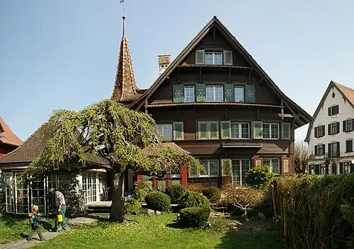 Rheintalhaus von Johann Anton Tscharner 1936 erbaut