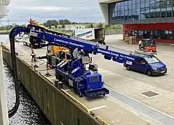 Landstromanschluss am Cruise Center Steinwerder