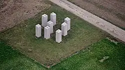 Nähe Burg Langendorf (Zülpich), Luftaufnahme (2016)