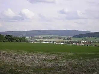 Langer Berg von Nordwesten aus gesehen