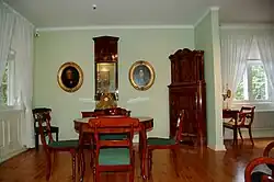 Das Esszimmer (spätes Biedermeier)