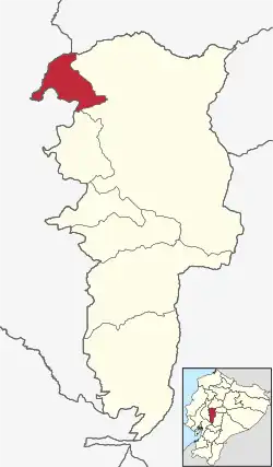 Der Kanton Las Naves in der Provinz Bolívar