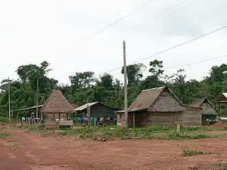 typische Wohnhäuser in Las Piedras