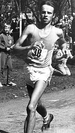 Der Doppelolympiasieger von 1972 über 5000 und 10.000&nbsp;Meter Lasse Virén errang Bronze