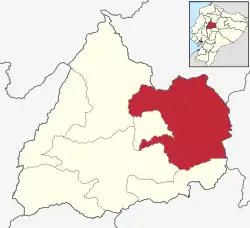 Der Kanton Latacunga in der Provinz Cotopaxi