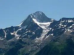 Blick auf das Bietschhorn