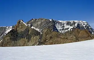 Nordabschnitt des Laudalkammen, Blick nach Südwesten.