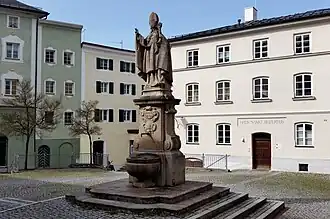 Brunnendenkmal hl. Rupert, Laufen